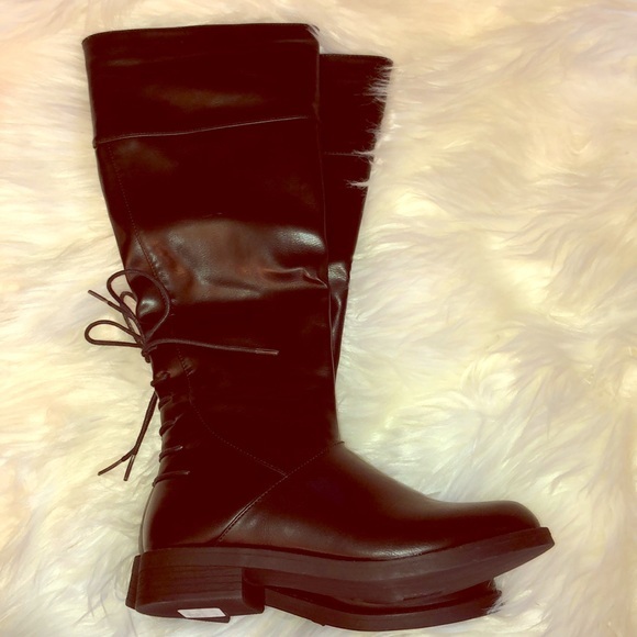 Wet Seal Shoes - BRAND NEW lace up boots